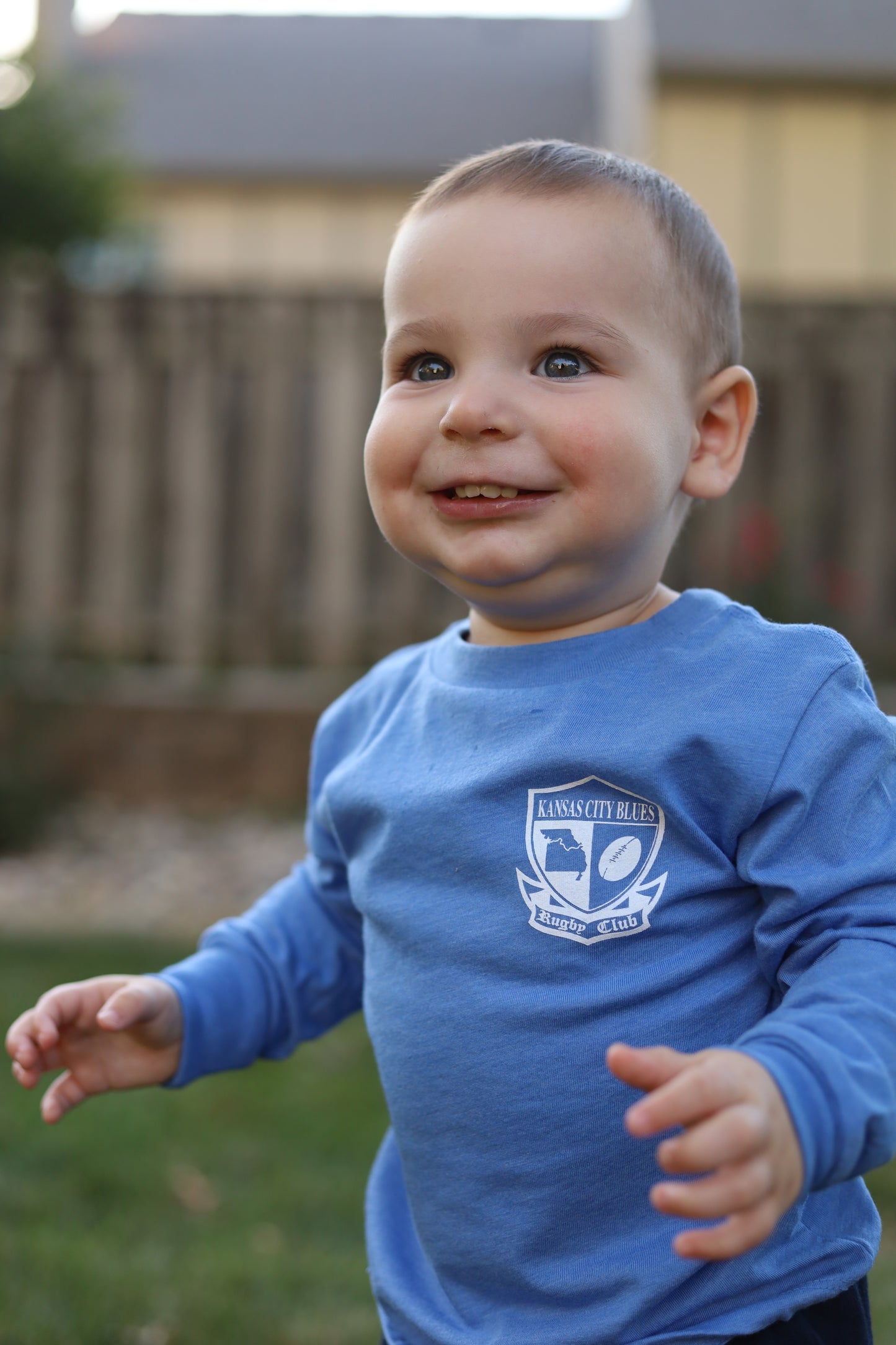 Child Long Sleeve Screen Print